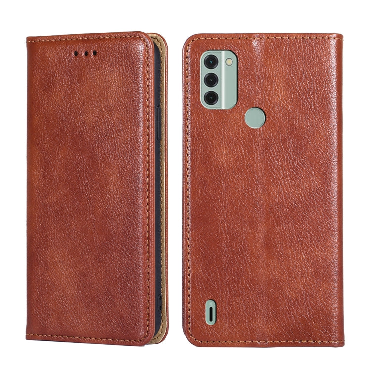 Custodia per telefono in pelle magnetica tinta unita a olio lucido, For Honor Play 40 Plus, For Nokia C31, For Nokia X30 5G