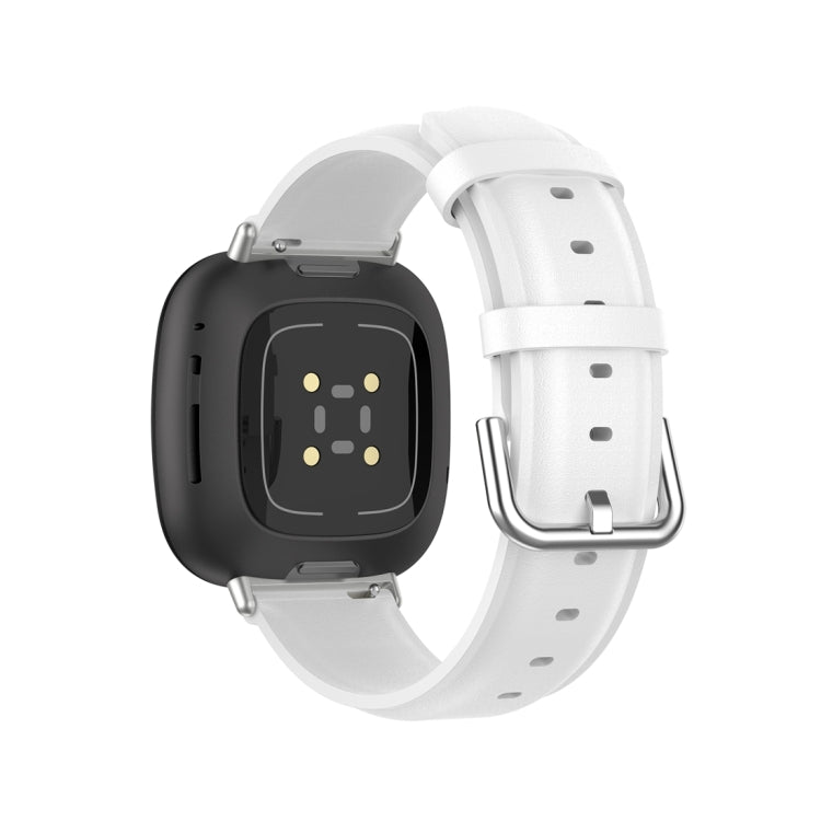 Cinturino in vera pelle, For Fitbit Versa 3 / Sense