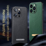 Custodia in pelle per PC + TPU della famosa serie Artisan SULADA Litchi, For iPhone 14, For iPhone 14 Plus, For iPhone 14 Pro, For iPhone 14 Pro Max