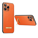 Custodia in pelle per PC + TPU della famosa serie Artisan SULADA Litchi, For iPhone 14, For iPhone 14 Plus, For iPhone 14 Pro, For iPhone 14 Pro Max