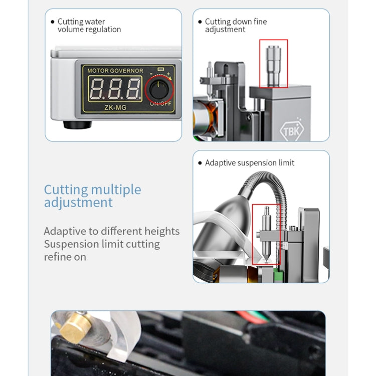 Macchina da taglio e rettifica intelligente TBK 918, US Plug, EU Plug, UK Plug, AU Plug