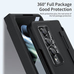 Custodia per telefono a copertura totale integrata con cerniera, For Samsung Galaxy Z Fold3 5G, For Samsung Galaxy Z Fold4