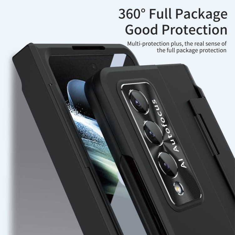 Custodia per telefono a copertura totale integrata con cerniera, For Samsung Galaxy Z Fold3 5G, For Samsung Galaxy Z Fold4