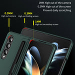 Custodia per telefono con portapenne staccabile 2 in 1, For Samsung Galaxy Z Fold3 5G, For Samsung Galaxy Z Fold4