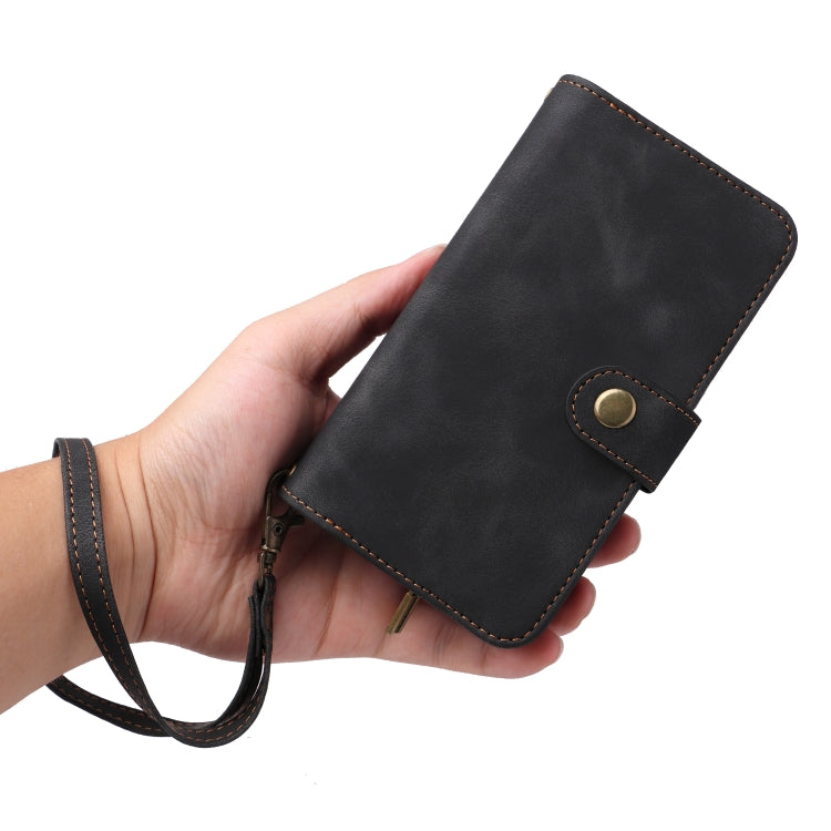 Custodia per cellulare in pelle con cerniera per portafoglio con cerniera multifunzionale, For iPhone 11, For iPhone 11 Pro, For iPhone 11 Pro Max, For iPhone 12 Pro Max