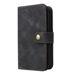 Custodia per cellulare in pelle con cerniera per portafoglio con cerniera multifunzionale, For iPhone 14 Plus, For iPhone 14