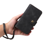 Custodia per cellulare in pelle con cerniera per portafoglio con cerniera multifunzionale, For iPhone 14 Plus, For iPhone 14