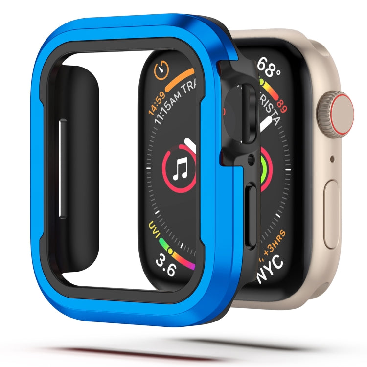 Custodia protettiva in lega di alluminio + TPU 2 in 1, For Apple Watch Ultra 3 / 2 / 1 49mm, For Apple Watch  Series 9 / 8 / 7 45mm, For Apple Watch Series 6 / 5 / 4 / SE 44mm