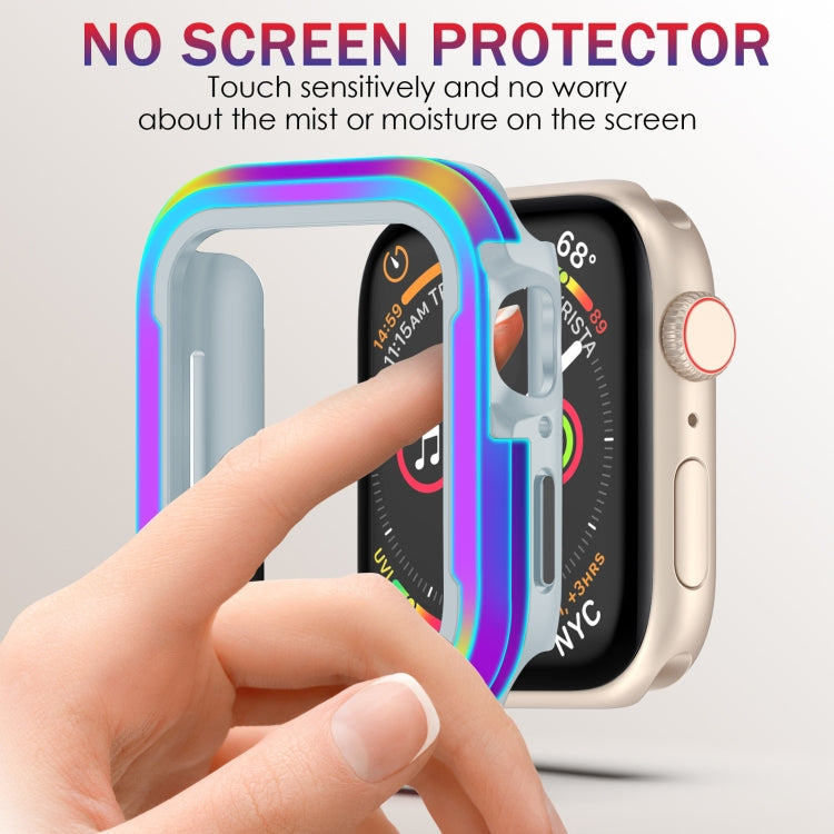 Custodia protettiva in lega di alluminio + TPU 2 in 1, For Apple Watch Ultra 3 / 2 / 1 49mm, For Apple Watch  Series 9 / 8 / 7 45mm, For Apple Watch Series 6 / 5 / 4 / SE 44mm