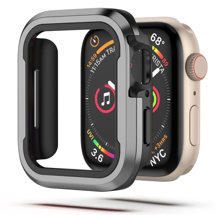 Custodia protettiva in lega di alluminio + TPU 2 in 1, For Apple Watch Ultra 3 / 2 / 1 49mm, For Apple Watch  Series 9 / 8 / 7 45mm, For Apple Watch Series 6 / 5 / 4 / SE 44mm