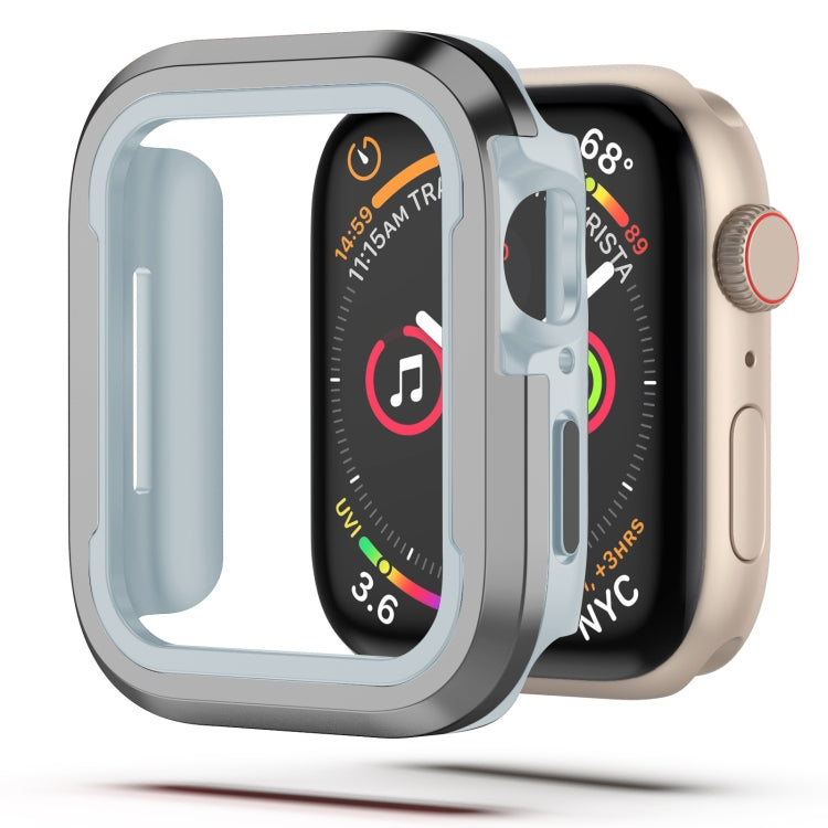 Custodia protettiva in lega di alluminio + TPU 2 in 1, For Apple Watch Ultra 3 / 2 / 1 49mm, For Apple Watch  Series 9 / 8 / 7 45mm, For Apple Watch Series 6 / 5 / 4 / SE 44mm