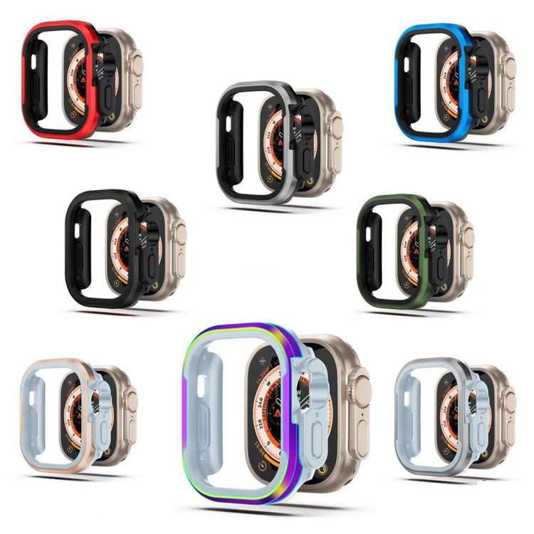 Custodia protettiva in lega di alluminio + TPU 2 in 1, For Apple Watch Series 9 / 8 / 7 41mm, For Apple Watch Series 6 / 5 / 4 / SE 40mm