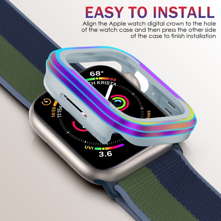 Custodia protettiva in lega di alluminio + TPU 2 in 1, For Apple Watch Series 9 / 8 / 7 41mm, For Apple Watch Series 6 / 5 / 4 / SE 40mm