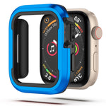 Custodia protettiva in lega di alluminio + TPU 2 in 1, For Apple Watch Series 9 / 8 / 7 41mm, For Apple Watch Series 6 / 5 / 4 / SE 40mm