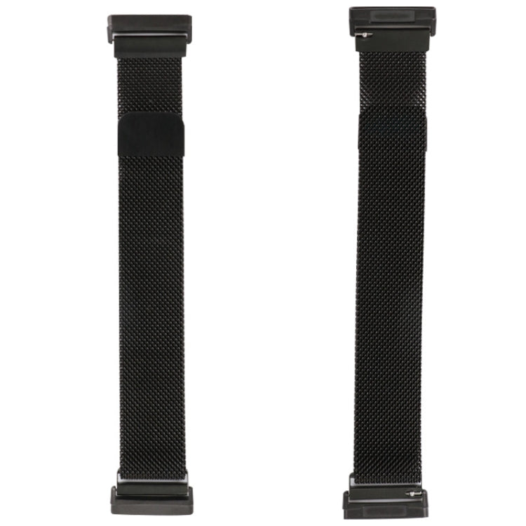 Cinturino per orologio con fibbia divisa in metallo magnetico milanese da 20 mm, For Fitbit Versa 4 / Versa 3