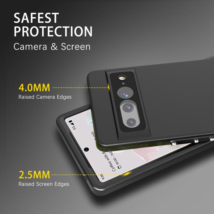 Custodia per telefono impermeabile RedPepper PC + TPU, For Google Pixel 7, For Google Pixel 6a