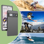 Custodia per telefono impermeabile RedPepper PC + TPU, For Google Pixel 7, For Google Pixel 6a
