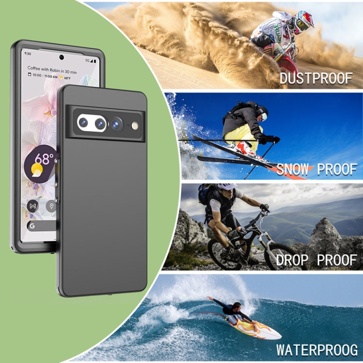 Custodia per telefono impermeabile RedPepper PC + TPU, For Google Pixel 7, For Google Pixel 6a