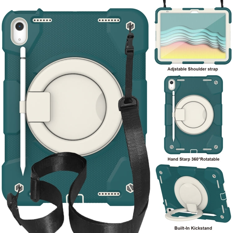 360 Rotazione PC + custodia per tablet in silicone, For iPad 10th Gen 10.9 2022