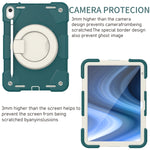 360 Rotazione PC + custodia per tablet in silicone, For iPad 10th Gen 10.9 2022