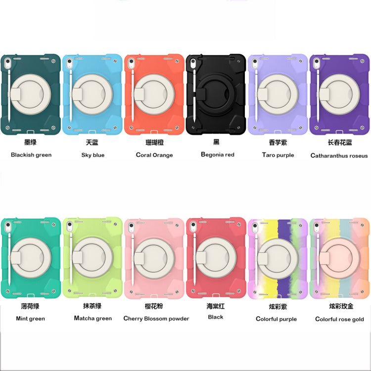360 Rotazione PC + custodia per tablet in silicone, For iPad 10th Gen 10.9 2022