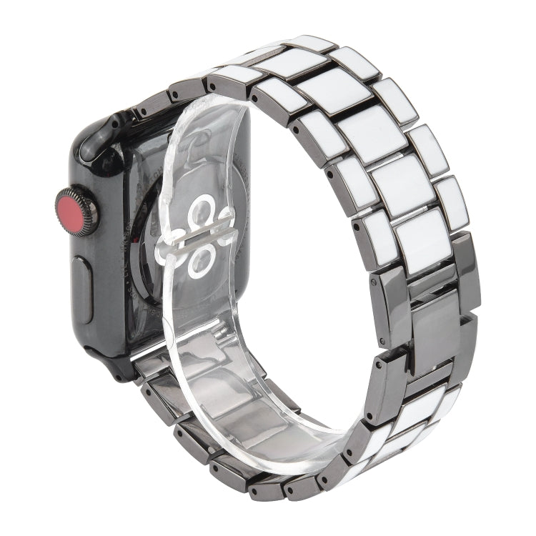 Cinturino in metallo epossidico, For Apple Watch 5 & 4 40mm / 3 & 2 & 1 38mm, For Apple Watc 5 & 4 44mm / 3 & 2 & 1 42mm