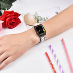 Cinturino in metallo epossidico, For Apple Watch 5 & 4 40mm / 3 & 2 & 1 38mm, For Apple Watc 5 & 4 44mm / 3 & 2 & 1 42mm