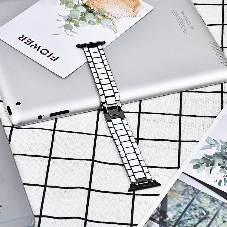 Cinturino in metallo epossidico, For Apple Watch 5 & 4 40mm / 3 & 2 & 1 38mm, For Apple Watc 5 & 4 44mm / 3 & 2 & 1 42mm