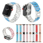 Cinturino in metallo epossidico, For Apple Watch 5 & 4 40mm / 3 & 2 & 1 38mm, For Apple Watc 5 & 4 44mm / 3 & 2 & 1 42mm