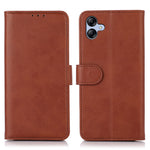 Custodia per telefono in pelle con trama di mucca, For Samsung Galaxy A04E