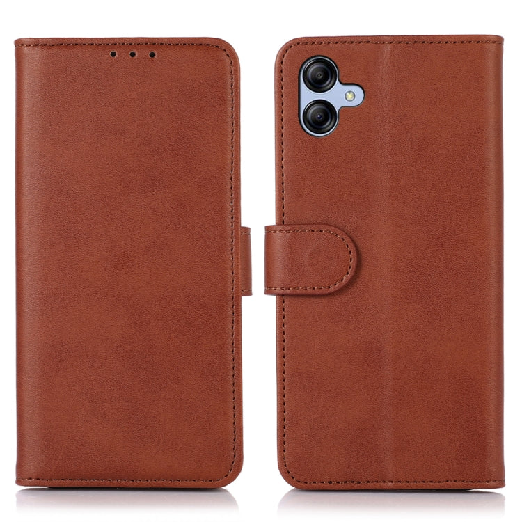 Custodia per telefono in pelle con trama di mucca, For Samsung Galaxy A04E