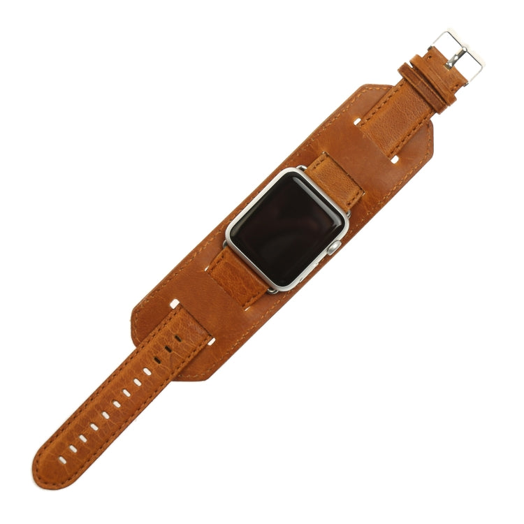 Cinturino con cinturino in tessuto Crazy Horse, For Apple Watch 5 & 4 40mm / 3 & 2 & 1 38mm, For Apple Watch 5 & 4 44mm / 3 & 2 & 1 42mm