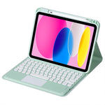 Custodia per tablet in pelle con tastiera touch Bluetooth, For iPad 10th Gen 10.9 2022