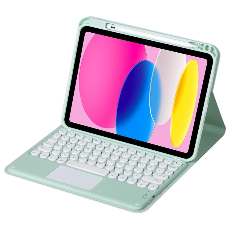Custodia per tablet in pelle con tastiera touch Bluetooth, For iPad 10th Gen 10.9 2022