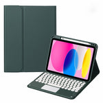 Custodia per tablet in pelle con tastiera touch Bluetooth, For iPad 10th Gen 10.9 2022