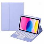 Custodia per tablet in pelle con tastiera touch Bluetooth, For iPad 10th Gen 10.9 2022