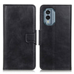 Custodia per cellulare in pelle a vibrazione orizzontale con texture cavallo pazzo Mirren, For Nokia X30 5G, For Samsung Galaxy A54 5G