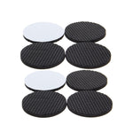 Poggiapiedi antiscivolo antirumore per divano da tavolo scozzese rotondo da 38 mm in EVA 40 in 1, 38mm