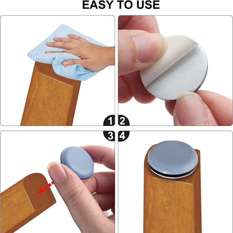 Sedie da tavolo rotonde 16 in 1 da 20 mm Tappetino antiscivolo, 16 in 1 20mm