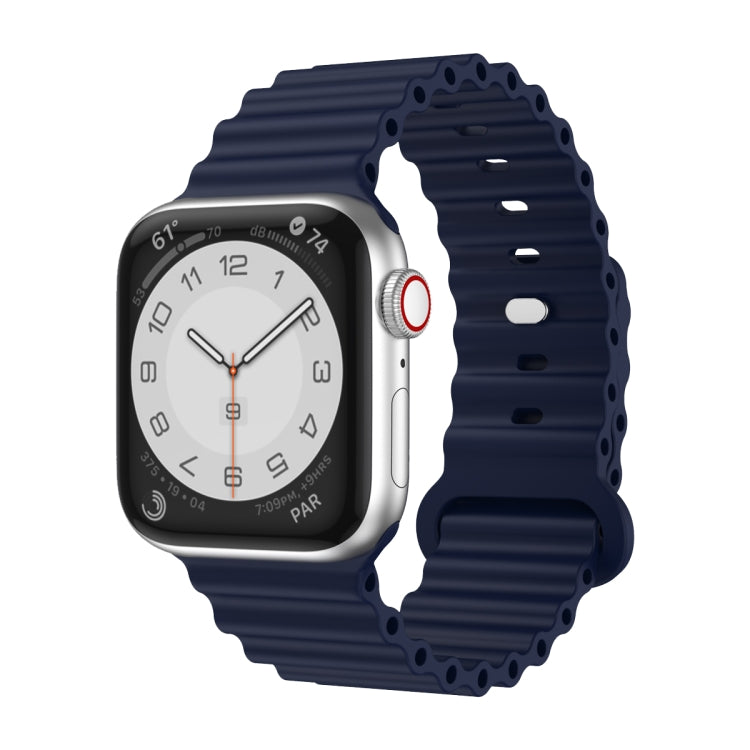 Cinturino in silicone, For Apple Watch Ultra 49mm / Series 8&7 45mm / SE 2&6&SE&5&4 44mm, For Apple Watch Series 8&7 41mm / SE 2&6&SE&5&4 40mm / 3&2&1 38mm