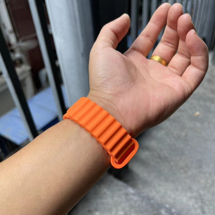 Cinturino in silicone, For Apple Watch Ultra 49mm / Series 8&7 45mm / SE 2&6&SE&5&4 44mm, For Apple Watch Series 8&7 41mm / SE 2&6&SE&5&4 40mm / 3&2&1 38mm