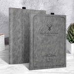 Custodia per tablet in pelle con motivo a testa di cervo, For MicroSoft Surface Pro 9