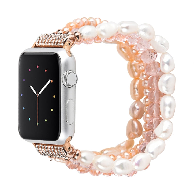 Cinturino in cristallo di perla, For Apple Watch 5 & 4 40mm / 3 & 2 & 1 38mm, For Apple Watch 5 & 4 44mm / 3 & 2 & 1 42mm