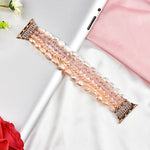 Cinturino in cristallo di perla, For Apple Watch 5 & 4 40mm / 3 & 2 & 1 38mm, For Apple Watch 5 & 4 44mm / 3 & 2 & 1 42mm
