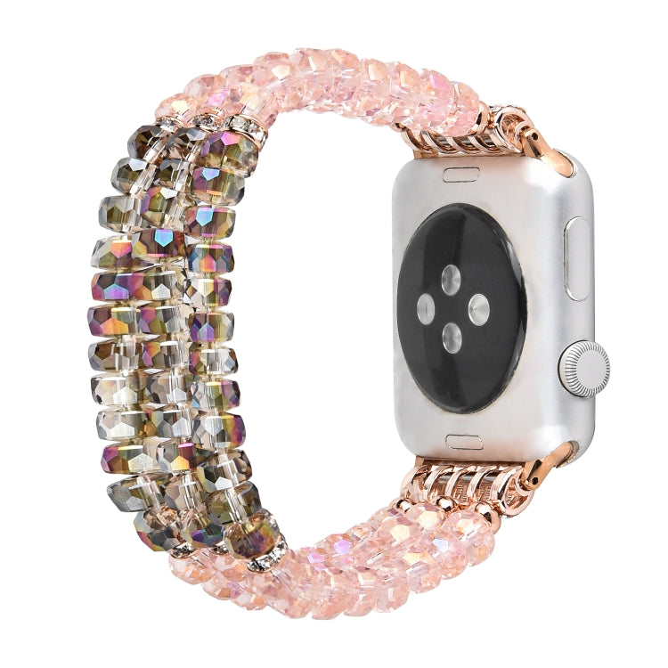 Cinturino in cristallo di perla, For Apple Watch 5 & 4 40mm / 3 & 2 & 1 38mm, For Apple Watch 5 & 4 44mm / 3 & 2 & 1 42mm