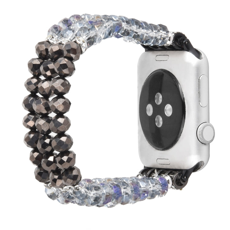 Cinturino in cristallo di perla, For Apple Watch 5 & 4 40mm / 3 & 2 & 1 38mm, For Apple Watch 5 & 4 44mm / 3 & 2 & 1 42mm