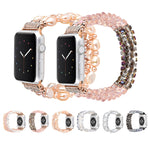 Cinturino in cristallo di perla, For Apple Watch 5 & 4 40mm / 3 & 2 & 1 38mm, For Apple Watch 5 & 4 44mm / 3 & 2 & 1 42mm