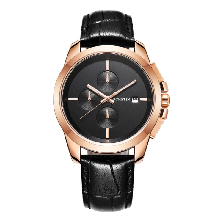 Orologio da uomo luminoso al quarzo multifunzionale serie pilota, OCHSTIN 6059D