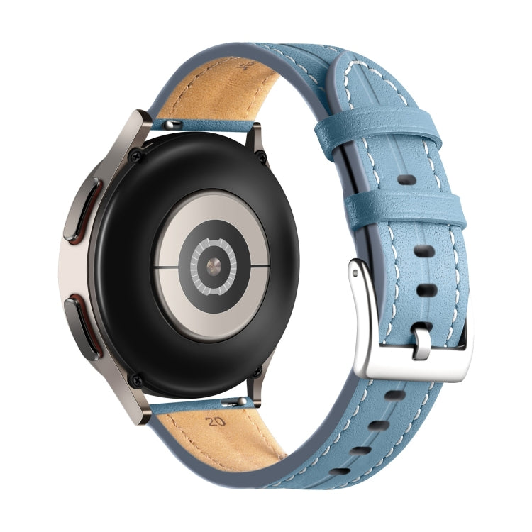 Cinturino universale in vera pelle per smartwatch Realme Watch 3
