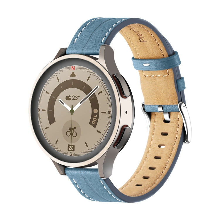 Cinturino universale in vera pelle per smartwatch Realme Watch 3
